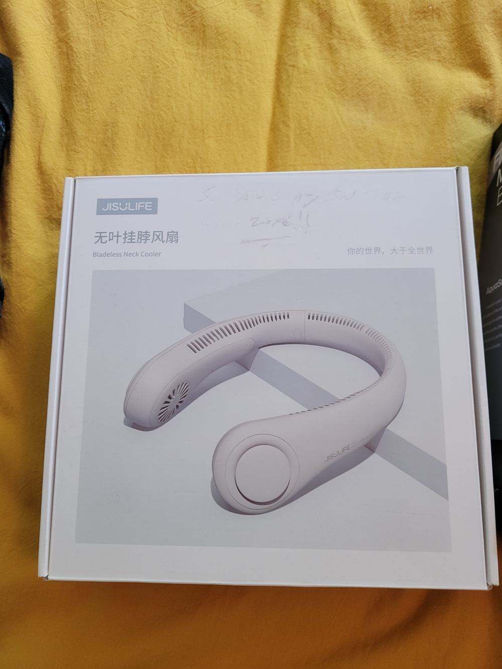 JISULIFE Bladeless Neck Cooler - White